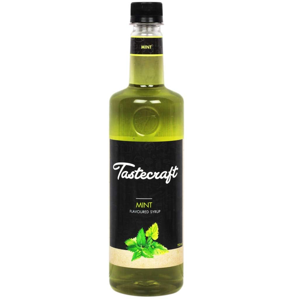 Tastecraft Premium Mint Flavoured Mocktail Syrup-750ml-image-26