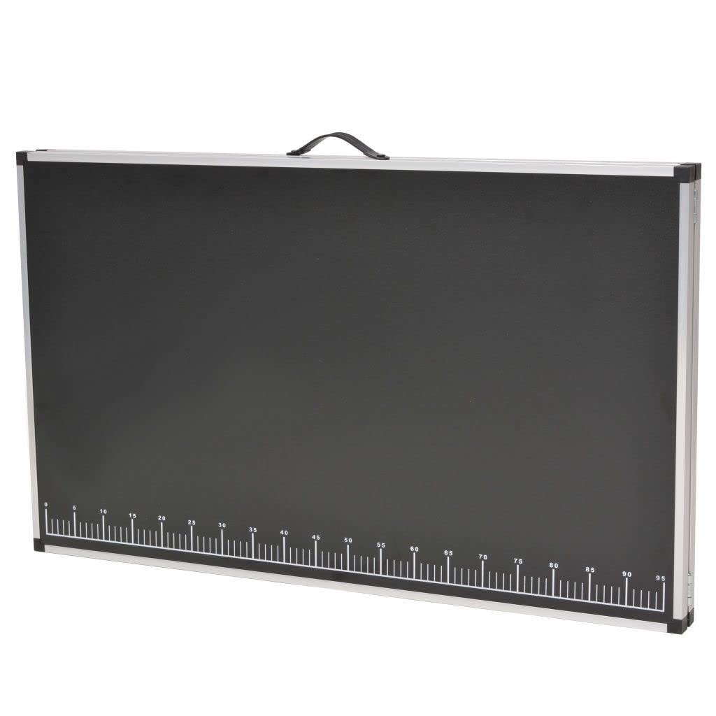 Homgoday Table pliante à coller MDF et aluminium 200x60x78 cm