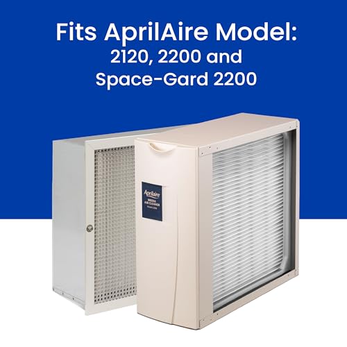 AprilAire 1213 Air Filter High-Performance Upgrade Kit for 2120 and 2200 Air Purifiers – Replaces 201 Air Filter