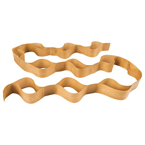 Gold Individual Pre-Cut Theraband Clx Resistance Band with Loops Non-Latex (B019MMZ50G) Amazon Price History, Amazon Price Tracker