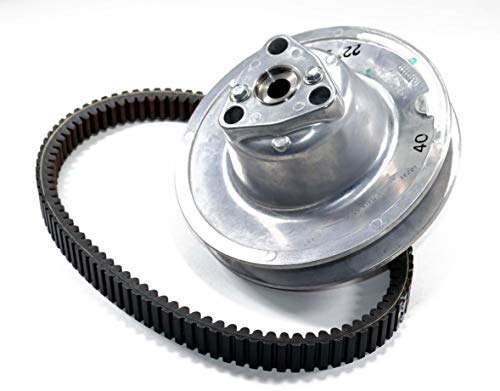 Kawasaki Mule 600 610   SX (Secondary) Driven Converter Clutch - OEM 49094-0040 w Replacement Belt for 59011-0011