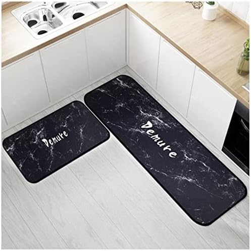 Deoxys 2 Pcs Kitchen Mats, Waterproof Memory Foam Kitchen Rugs, Standing Desk Mat Floor Mats, Comfort Runner Rug Carpets for Kitchen Floor, Sink - (120 * 40 cm, 40 * 60 cm)** (G-97) (B0CJ8YY8Y9) Amazon Price History, Amazon Price Tracker
