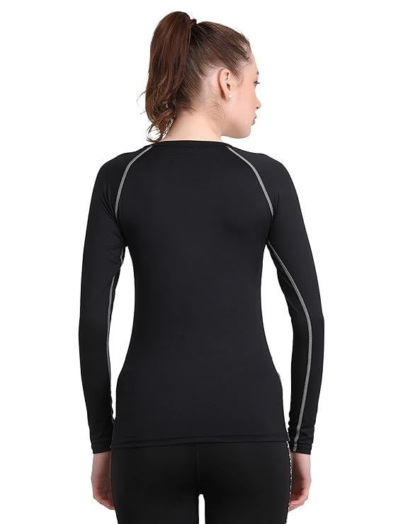 Unbeatable Womens Compression Top T-Shirt for Gym Sports Yoga Swimming Running Full Sleeve-picture-33