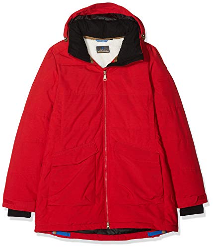 Luhta Mujer Gitta Parka, Mujer, 232410468L, klassisch Rot, 34