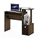 FURINNO Econ Multipurpose Home Office Computer Writing Desk, Columbia Walnut/Dark Brown
