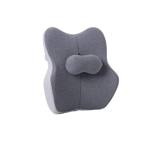 MQPALZKD Office Cotton Waist Protection Slow Rebound Backrest Lumbar Pad