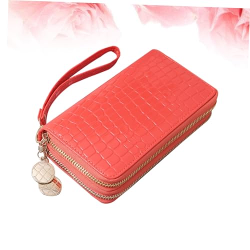 Women Long Patent Leather Wallet Money Organizer Purse for Cash Minimalist Card Holder3