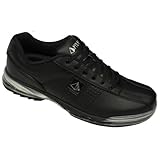 Pyramid Mens HPX High Performance Left Handed Wide Width Bowling Shoes Black/Black Size 10
