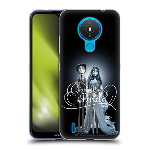 Head Case Designs Officially Licensed Corpse Bride Victor And Emily Key Art Soft Gel Case Compatible With Nokia 1.4 #TOP14