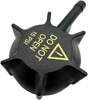 Peterbilt OEM T R P Surge Tank Pressure Cap, Black, Heavy Duty Radiator Cap, Model SC2010D