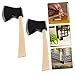 HEALSOPTHY Precision Crafted Mini Axe for Dollhouse Garden Play 6pcs Toy Tools Set and for Boys and Girls