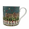 M & G Mustard & Gray London Seasons Mug – Fine Bone China Tea & Coffee Mug. London Souvenir with King’s Guard, London Landmarks. Made in England. (Autumn Mug) #1