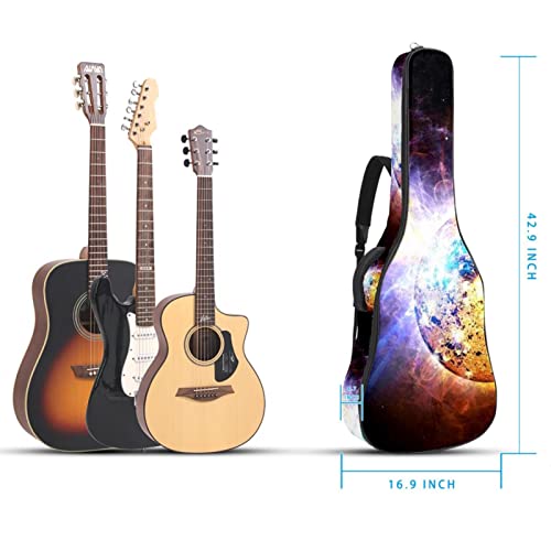Housse imperméable pour guitare acoustique avec double bandoulière et poche Motif Yin Yang, Multicolor 02, 42.9×16.9×4.7… - Les Beatles, Paul McCartney, John Lennon, RIngo Starr, George Harrison Housse imperméable pour guitare acoustique avec double bandoulière et poche Motif Yin Yang, Multicolor 02, 42.9x16.9x4.7… – Image 6
