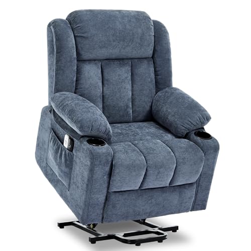 Power Lift Recliner Chair for Elderly with Massage and Heat,