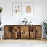 Montage et sécurité: livraison complète des 3 buffets avec notice illustrée; vis de fixation murale incluses pour éviter basculement, entretien aisé par simple essuyage humide