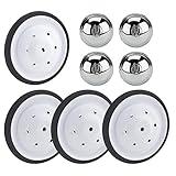 6.5 Inch White Murray Pedal Car Wheel and Tire Kit