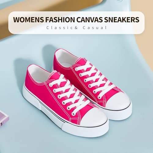 Image of hash bubbie White Sneakers for Women Low Top Canvas Shoes Womens Canvas Sneakers Women's Fashion Sneakers Slip on Casual Tennis Shoes