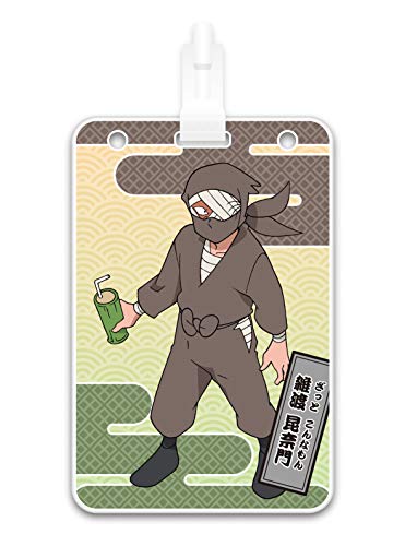 忍たま乱太郎 IC乗車券対応パスケース ＜ タソガレドキ忍軍 ＞ 忍たま NHK タソガレドキ忍軍 昆奈門 陣内 陣内左衛門 尊奈門 パスケース 定期入れ PASMO ICOCA Suica PiTaPa (昆奈門/NRP1101)