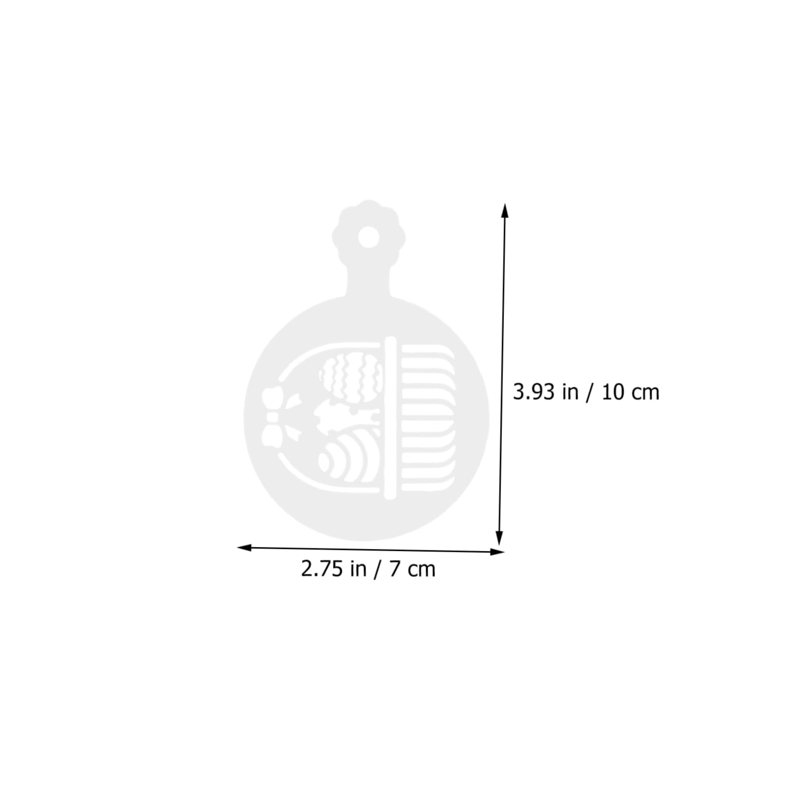 NAMOARLY 30Pcs Coffee Stencils Reusable Painting Templates for Latte Art Cake Cookies and More Flexible Material for Creative Decorations