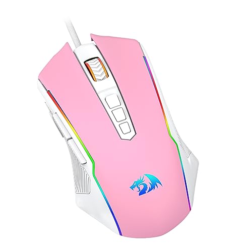 MOUSE RANGER ROSA COM BRANCO