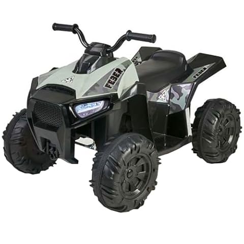 FEBER - Quad Boxer, Elektryczny pojazd zasilany bateryjnie, 12 V, Zielony (Famosa 800012541), Preview