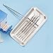 NUOMI Medical Surgical Tray Stainless Steel Instrument Trays Organizer 2 Pack Dental Procedure Tray Tools