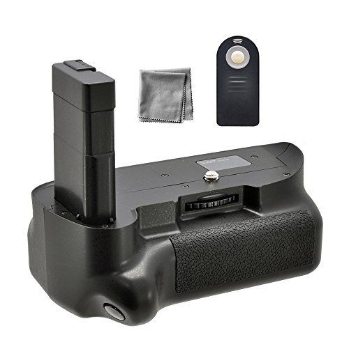 Battery Grip Bundle for Nikon D5300 with Accessories