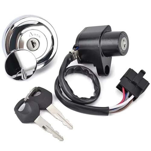 Kit cerradura de encendido 27005-0032 con tapón de combustible para Kawasaki Vulcan 900