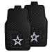 FANMATS NFL Dallas Cowboys Vinyl Heavy Duty Car Mat,Set of two.