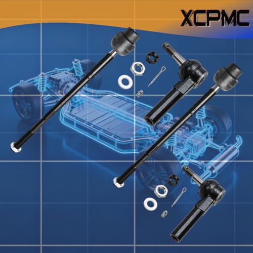 4Ps Inner Outer Tie Rod 03-13 Chevy Impala 00-07 Monte Carlo Century Regal by XCPMC - Image 6