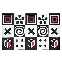 Prince Lionheart Develop Mat | Double-Sided Padded Play Mat | High-Contrast Tummy Time | Small World Play | Waterproof | Wipe Clean | Indoor & Outdoor | Durable | 92cm x 152cm – High-Contrast & Farm