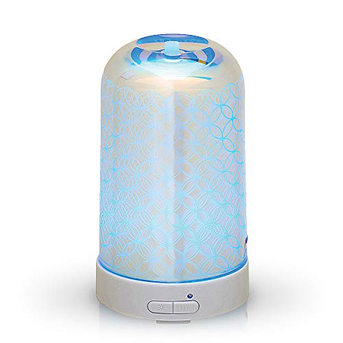 Difusor ultrasónico 3D diseño vidrio 100ml