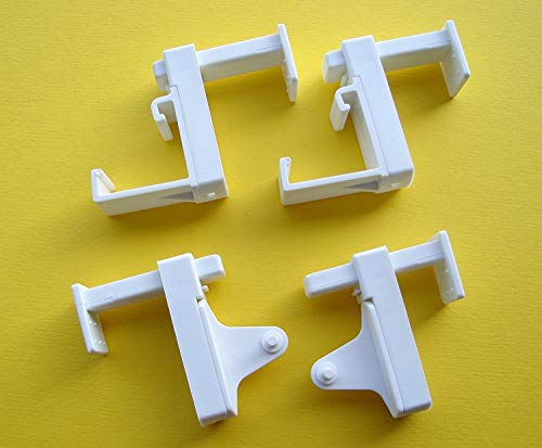 Klemmträger für Jalousie, mit Pendelsicherung, im Set