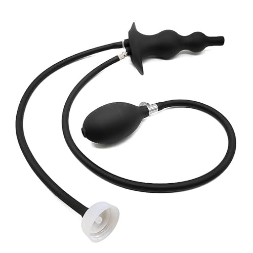 BeHorny Inflatable Butt Plug Anal Beads, Enema Beads, High Pressure Pump and Valve