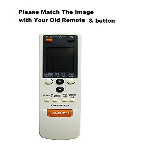 Image of BLIKSEM Remote Control for 38 BL O General Split /Window Air Conditioner Remote (Please Match The Image with Your Old Remote)