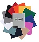 HTV Flock Heat Transfer Vinyl Bundle 10