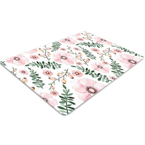 Tapis de chaise de bureau 120x90 cm idéal pour préserver le parquet de la maison - 2