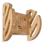 Enhanc3d Designs Skate-Wandhalterung aus Bambusholz, modernes und Robustes Design, Skate-Wandaufhänger, Longboard-Wandhalterung (1 Skate)