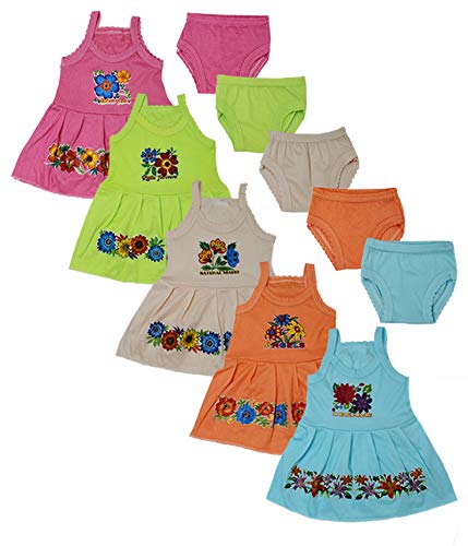 Desigrip Infant's Printed Cotton Multicolor Half Sleeve Combo