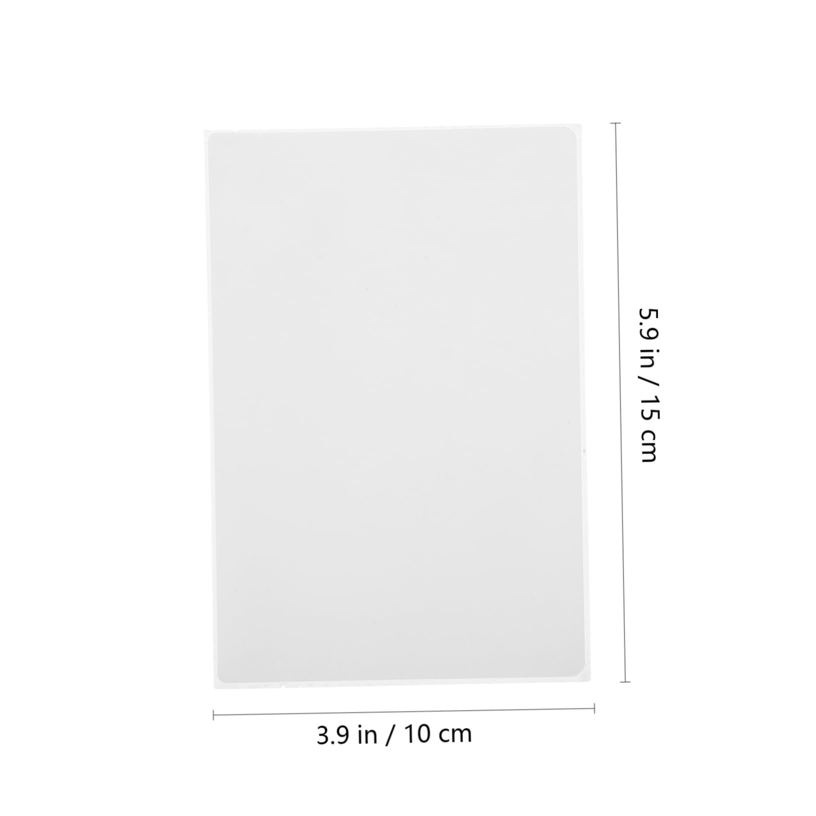 Etichette Termiche Dirette 100x150 Mm 500 Pezzi Carta