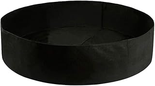 Yardwe 1pieza Bolsa De Plantación De Fieltro Para Jardín y Huerto Práctica y Portátil Para De Verduras y Interiores y Exteriores Color Negro