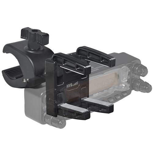 HYS Heavy Duty Clamp Detachable Front Panel Holder Mount, The Bracket Secures The Front Panel Working for Yaesu FTX-1 Icom IC-705 Yaesu All FTM FT-8900R Series and Motorola Detachable Control Head