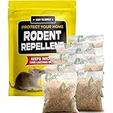 MKVBIF Rodent Repellent Pouches, Mice Repellent Indoor...
