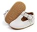 Imagen de Primeros Zapatos para Caminar para bebés niños niñas Princesa Suela Suave Zapatos para niños pequeños Zapatillas de Deporte Prewalkers de Cuero PU para bebés de 12 a 18 Meses con calcetín calcetín