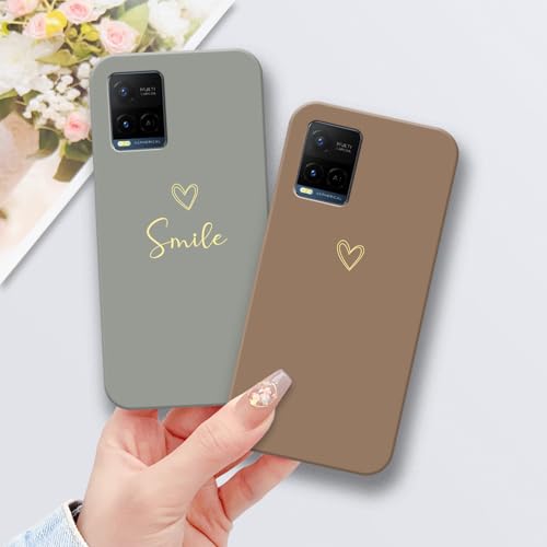 Image of COLORflow Back Cover Compatible with Vivo Y21 2021 / Y33s / Y21s | Heart Notes Color Customized Back Cover Compatible with Vivo Y21 2021 / Y33s / Y21s