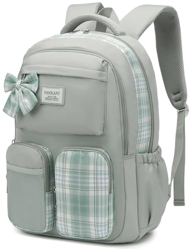 VANKANY School Backpack for Teen Girls Cute Bookbags Middle High
