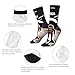 XZDWPY a Space Odyssey Unisex Mid-Calf Socks 2 Black-1 Polyester Skin-Friendly Moisture-Wicking Fashionable Crew Socks