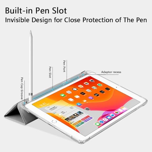 Étui Lenovo Tab M10 Plus 10.6 rose avec porte-crayon