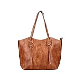 Rieker Damen H1368 Shopper, braun, One Size