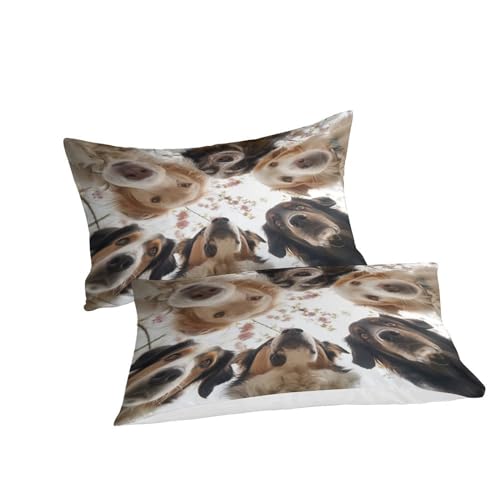 Set de housse de couette Bernese Mountain 3 pièces 260x220cm avec taies d'oreiller - 3